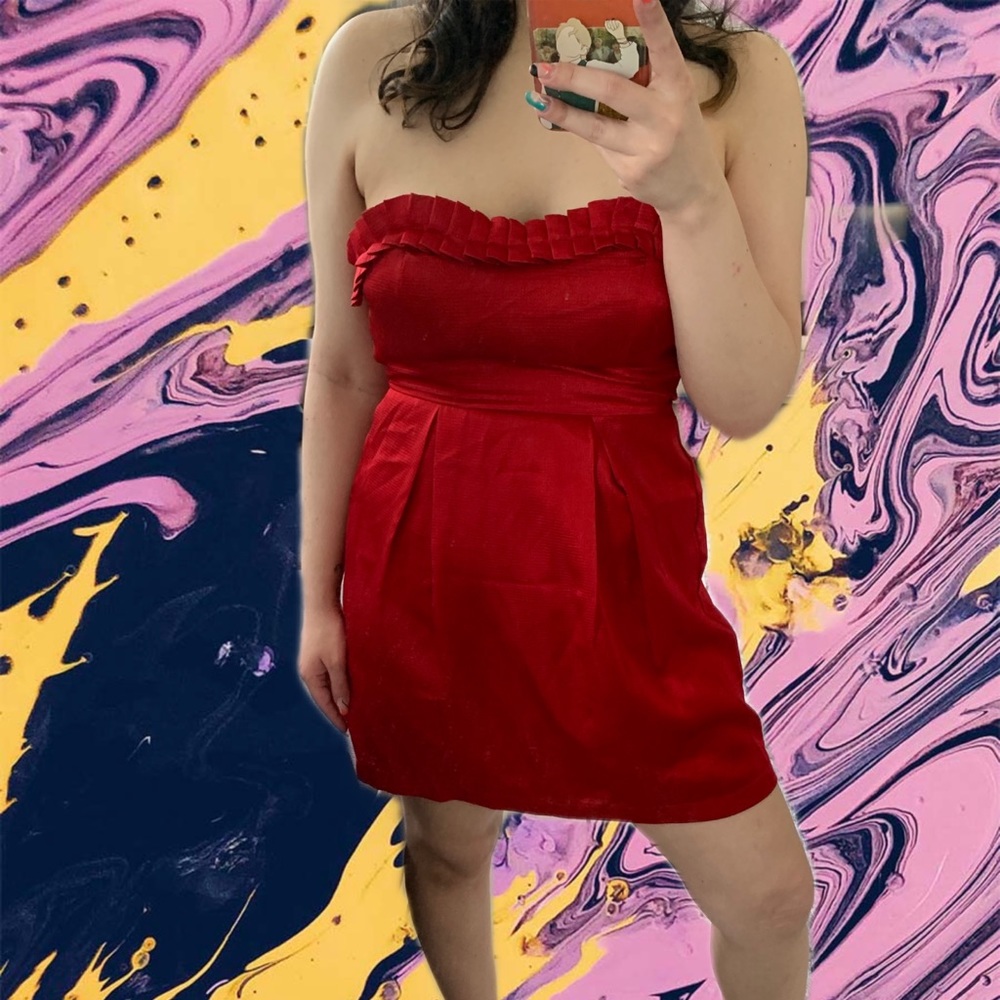 Red dress from Forever 21